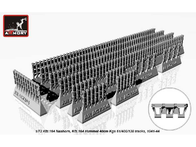 Kfz.164 Nashorn, Kfz.164 Hummel 40cm Kgs 61/400/120 Tracks, 1941-44 - zdjęcie 1