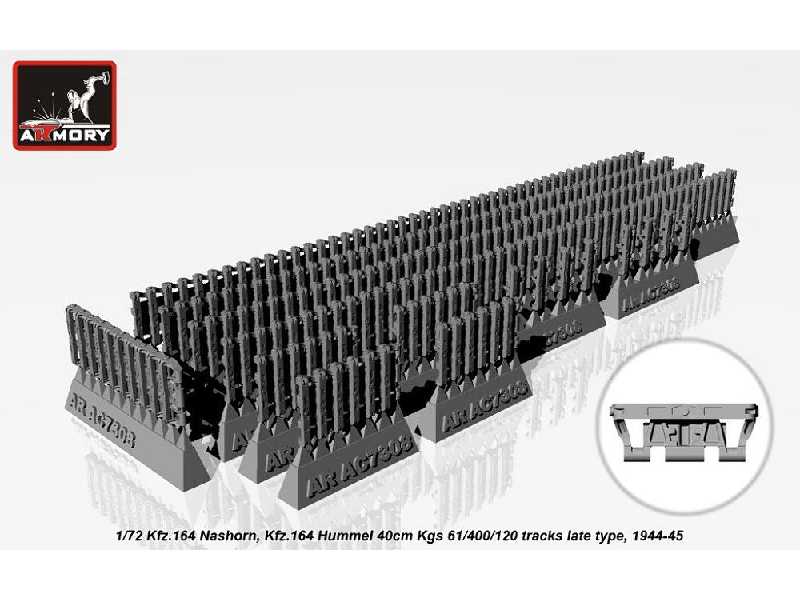 Kfz.164 Nashorn, Kfz.164 Hummel 40cm Kgs 61/400/120 Tracks Late Type, 1944-45 - zdjęcie 1 Kfz.164 Nashorn, Kfz.164 Hummel 40cm Kgs 61/400/120 Tracks Late Type, 1944-45 - zdjęcie 1