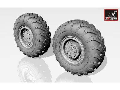 Ss-25 Topol (Sickle) Mobile Launcher Wheels W/ Vi-178au Tires & Late Hub - zdjęcie 4