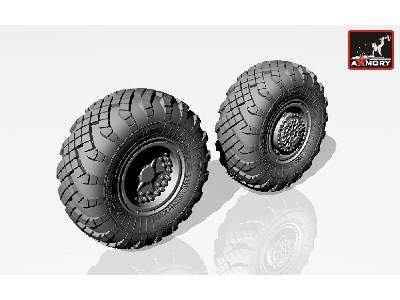 Ss-25 Topol (Sickle) Mobile Launcher Wheels W/ Vi-178au Tires & Late Hub - zdjęcie 5