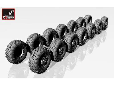 Ss-25 Topol (Sickle) Mobile Launcher Wheels W/ Vi-178au Tires & Late Hub - zdjęcie 7