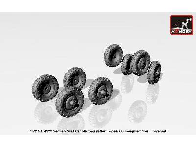 Mercedes G4 Wheels With Weighted Tires, Off-road Pattern - zdjęcie 4