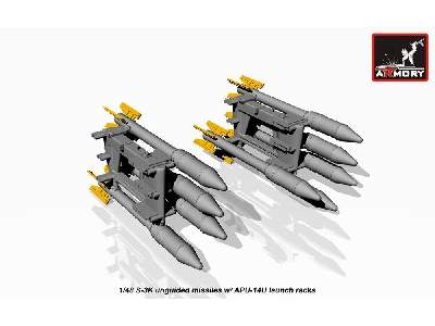 S-3k Unguided Missiles W/ Apu-14u Launcher Rack - zdjęcie 1