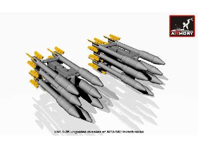 S-3k Unguided Missiles W/ Apu-14u Launcher Rack - zdjęcie 2