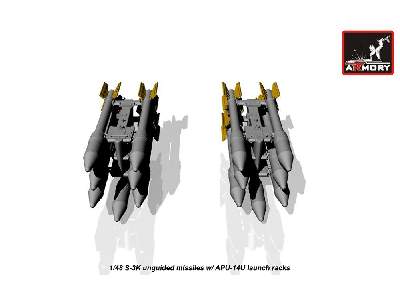 S-3k Unguided Missiles W/ Apu-14u Launcher Rack - zdjęcie 3