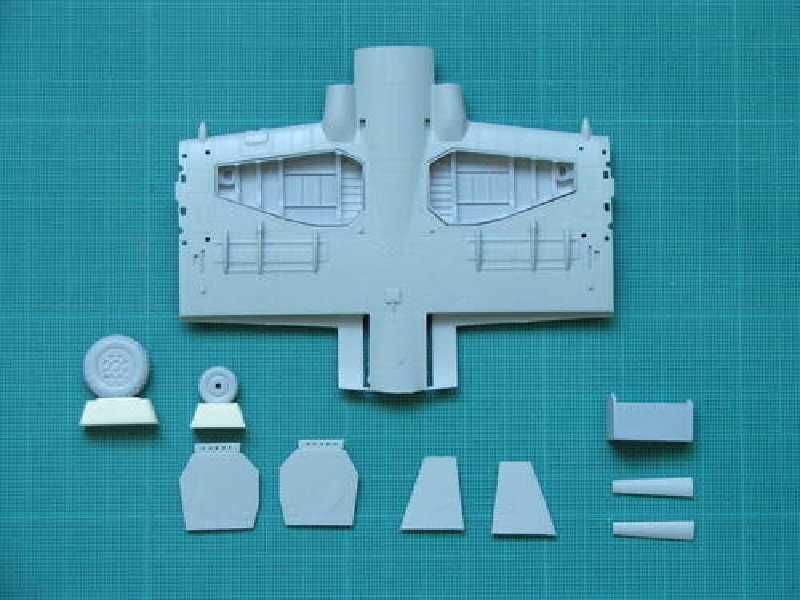 Westland Wyvern - Undercarriage set for Trumpeter - zdjęcie 1 Westland Wyvern - Undercarriage set for Trumpeter - zdjęcie 1