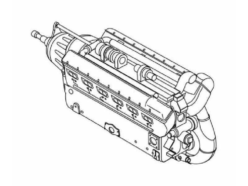 Daimler Benz DB603 WWII Ger.Air.Engine - zdjęcie 1