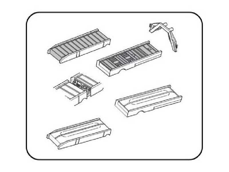 TSR-2 Equipment set for Airfix kit 1/48 - zdjęcie 1