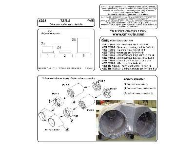 TSR-2 - Exhaust nozzles set - zdjęcie 2