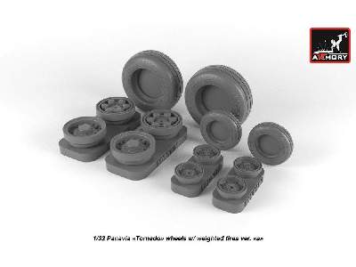 Panavia Tornado Wheels, W/ Tires Type 1 - zdjęcie 1