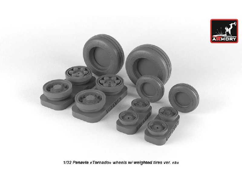 Panavia Tornado Wheels, W/ Tires Type 1 - zdjęcie 1