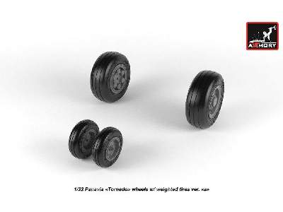 Panavia Tornado Wheels, W/ Tires Type 1 - zdjęcie 3