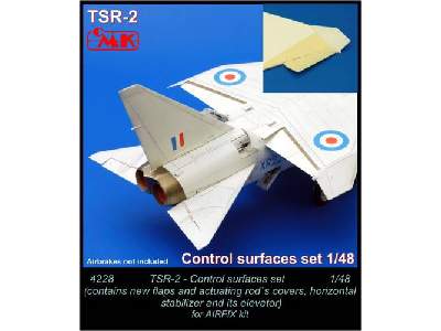TSR-2 - Control surfaces set - zdjęcie 1