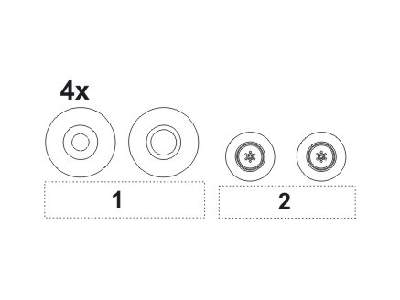 TSR-2 - Wheels set - zdjęcie 1