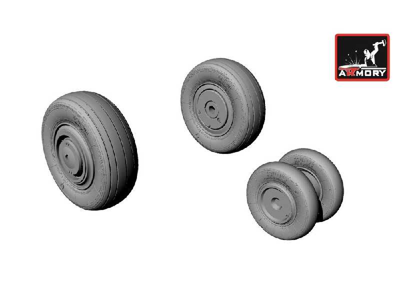 Mikoyan Мig-23s,m,ms,mf,u,ub Wheels - zdjęcie 1 Mikoyan Мig-23s,m,ms,mf,u,ub Wheels - zdjęcie 1