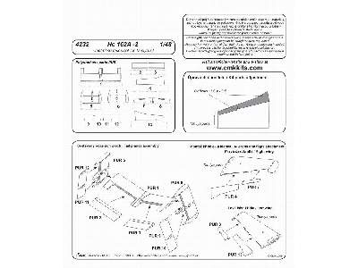 He 162 Control surfaces set - zdjęcie 2