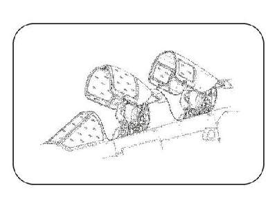 TSR-2 - Correction set pilot's canopy for Airfix kit - zdjęcie 1