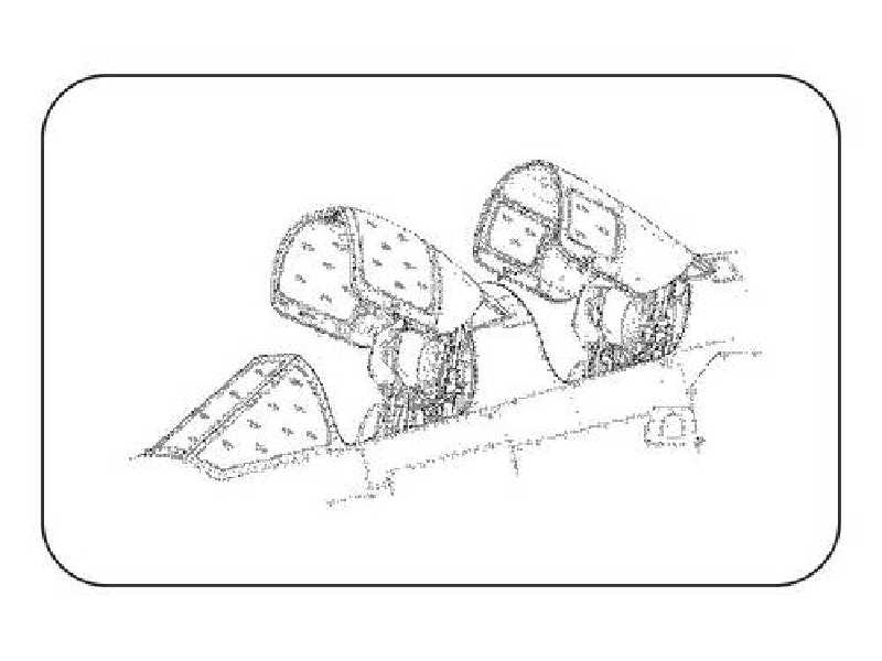 TSR-2 - Correction set pilot's canopy for Airfix kit - zdjęcie 1