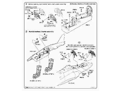 Hawk T.Mk.I - Interior set for Italeri kit - zdjęcie 3