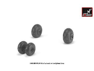 Mil Mi-24 Hind Wheels W/ Weighted Tires - zdjęcie 2