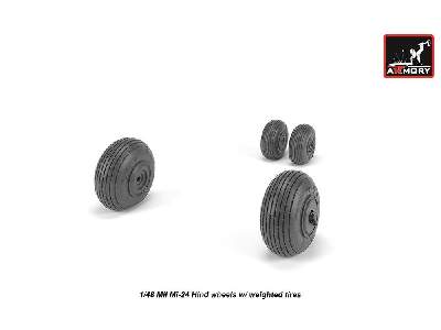 Mil Mi-24 Hind Wheels W/ Weighted Tires - zdjęcie 4