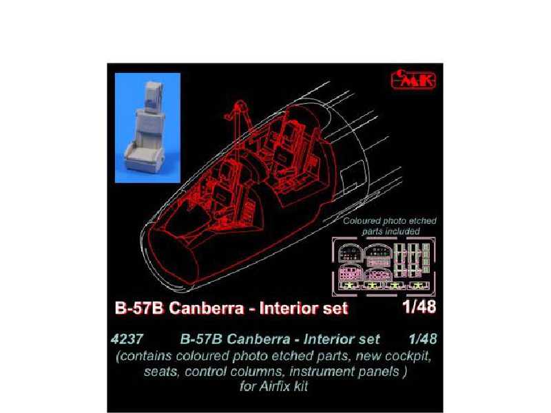 Martin B-57B Canberra  Interior set for Airfix kit - zdjęcie 1