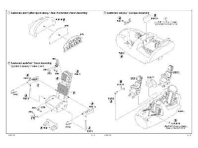 Martin B-57B Canberra  Interior set for Airfix kit - zdjęcie 3