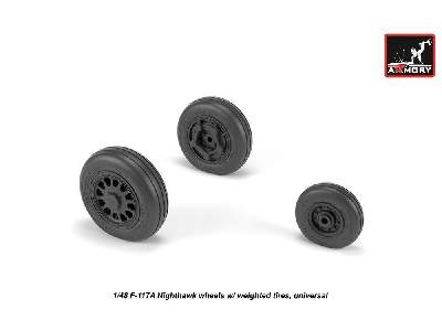 F-117a Wheels W/ Weighted Tires - zdjęcie 1