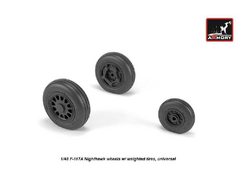 F-117a Wheels W/ Weighted Tires - zdjęcie 1 F-117a Wheels W/ Weighted Tires - zdjęcie 1