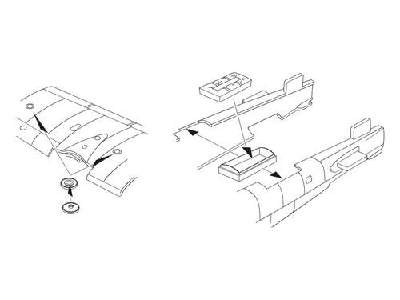 Junkers Ju 88A/C/G - Exterior set 1/48 for Dragon kit - zdjęcie 1