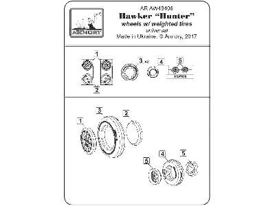 Hawker Hunter Weighted Wheels - zdjęcie 7