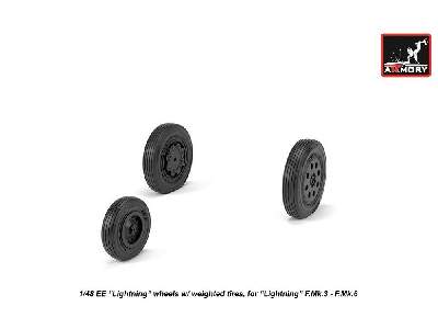 Ee Lightning-ii Wheels W/ Weighted Tires, Late - zdjęcie 2