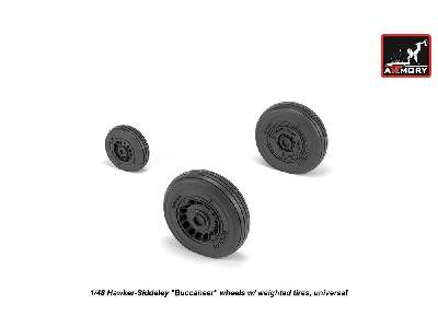 Hawker-siddeley Buccaneer Wheels W/ Weighted Tires - zdjęcie 3