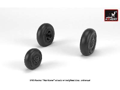 Hawker Hurricane Wheels W/ Weighted Tires - zdjęcie 2