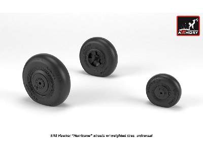 Hawker Hurricane Wheels W/ Weighted Tires - zdjęcie 3