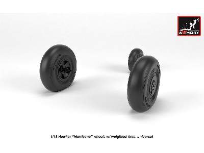 Hawker Hurricane Wheels W/ Weighted Tires - zdjęcie 4