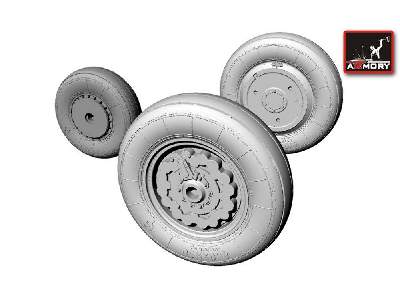 Sukhoj Su-7bkl Wheels - zdjęcie 3