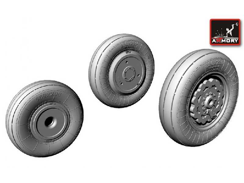Sukhoj Su-17/-22 Wheels - zdjęcie 1 Sukhoj Su-17/-22 Wheels - zdjęcie 1