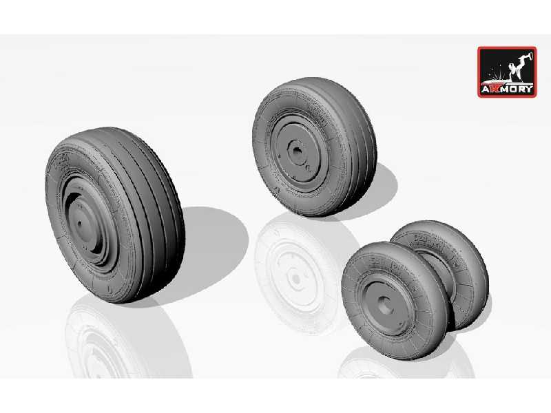 Mikoyan Мig-23s,m,ms,mf,u,ub Wheels - zdjęcie 1 Mikoyan Мig-23s,m,ms,mf,u,ub Wheels - zdjęcie 1