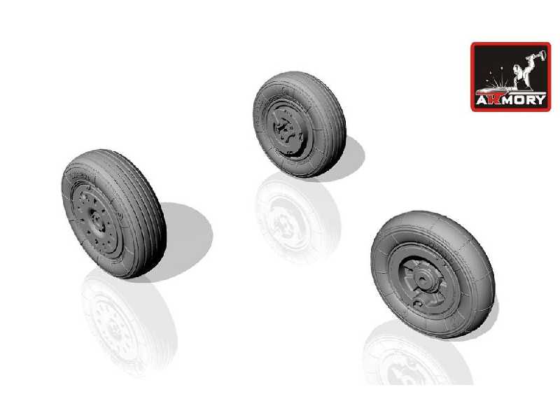 Yakovlev Yak-38 Forger Wheels - zdjęcie 1 Yakovlev Yak-38 Forger Wheels - zdjęcie 1