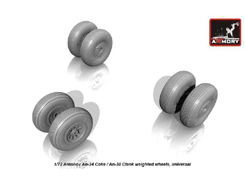 Antonov An-24/An-30 Wheels - zdjęcie 1 Antonov An-24/An-30 Wheels - zdjęcie 1
