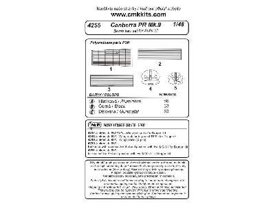 Canberra PR Mk. 9  Bomb bay 1/48 for Airfix - zdjęcie 3