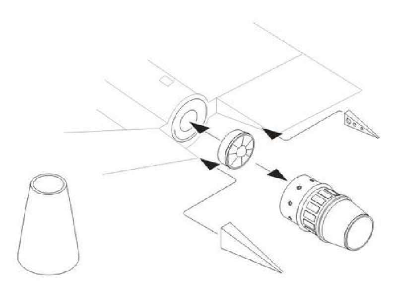 Canberra PR Mk.9 - Engine set for Airfix - zdjęcie 1 Canberra PR Mk.9 - Engine set for Airfix - zdjęcie 1