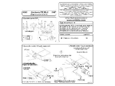 Canberra PR Mk.9 - Engine set for Airfix - zdjęcie 2