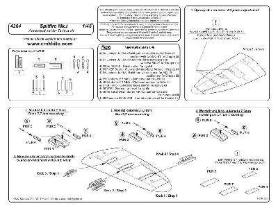 Spitfire Mk.I - Armament set for Tamiya - zdjęcie 2