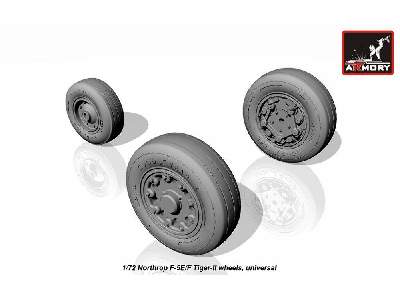 Northrop F-5e/F Tiger-ii Wheels - zdjęcie 3