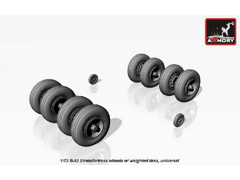 B-52 Stratofortress Wheels, Weighted - zdjęcie 1 B-52 Stratofortress Wheels, Weighted - zdjęcie 1