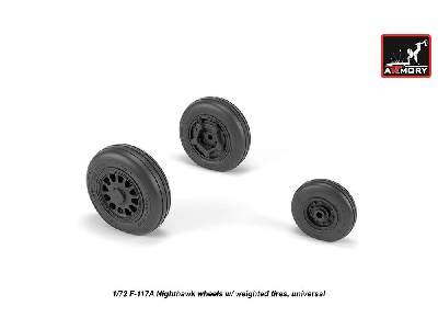 F-117a Wheels W/ Weighted Tires - zdjęcie 1