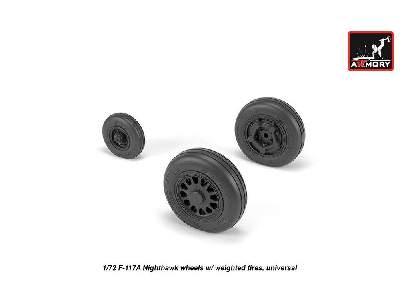F-117a Wheels W/ Weighted Tires - zdjęcie 3