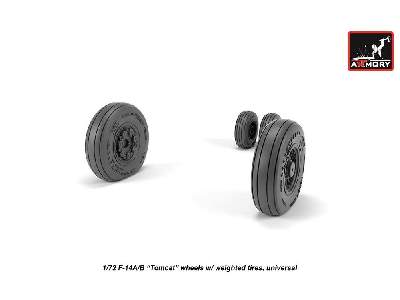 F-14a/B Tomcat Wheels W/ Weighted Tires - zdjęcie 2